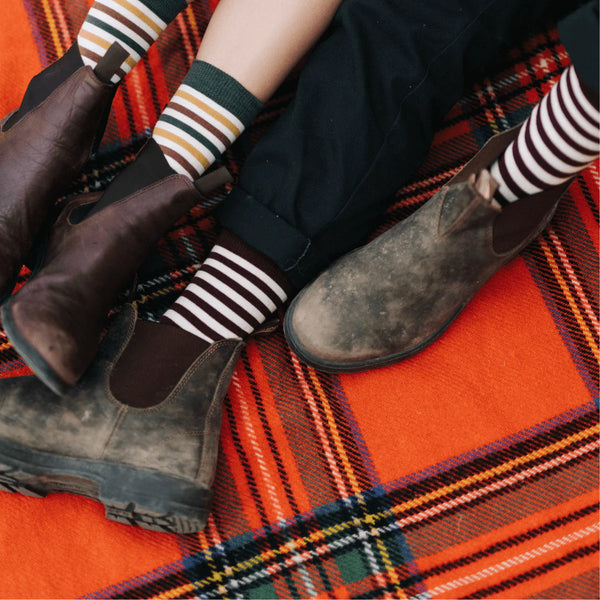 Lamington Merino Wool Crew Socks - Men