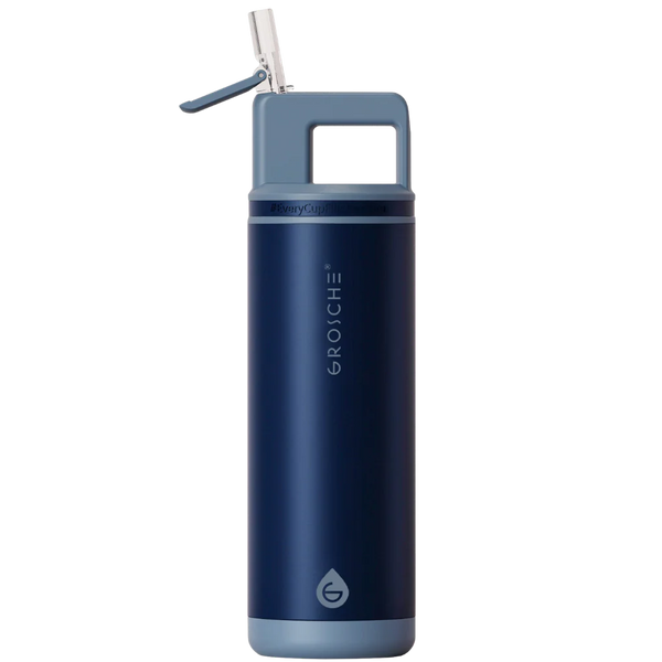 Grosche Alpine 20oz Insulated Flip 'N Sip Water Bottle 🇨🇦