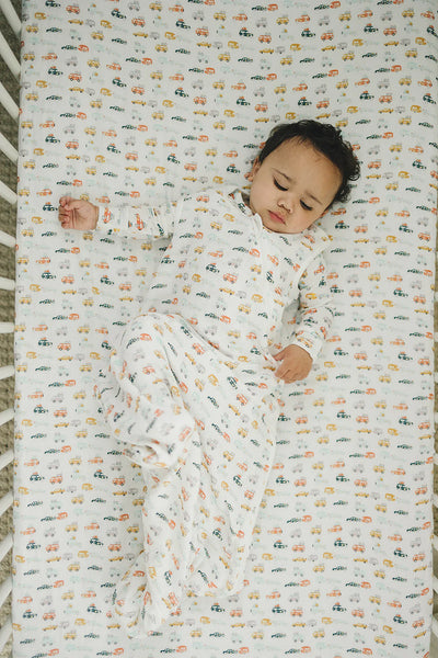 Loulou Lollipop Muslin Crib Sheet