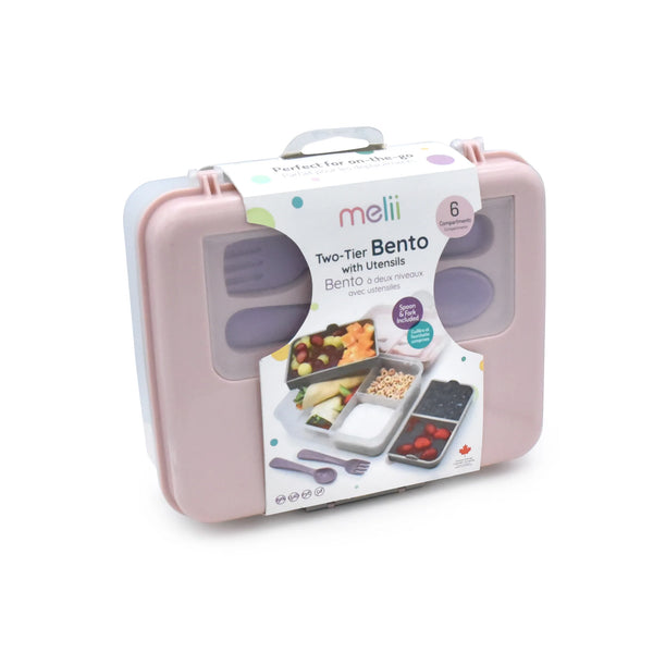 Melii 6-Section Two-Tier Bento  🇨🇦