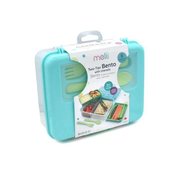 Melii 6-Section Two-Tier Bento  🇨🇦