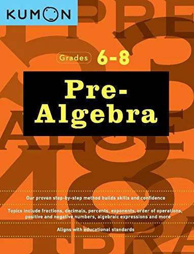 Kumon Math Boosters Workbooks Grades 1-8