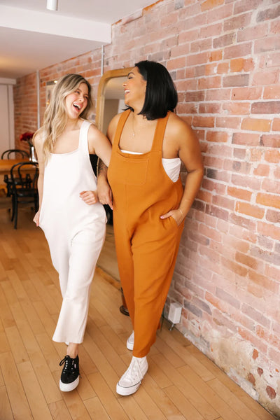 Smash + Tess Mia Romperalls in Cream