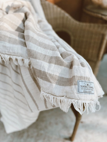 Tofino Towel Co. - The Rowyn Fleece Lined Throw
