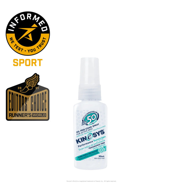 Kinesys SPF 50 Fragrance Free Travel-Size Spray Sunscreen (3-Pack) 🇨🇦