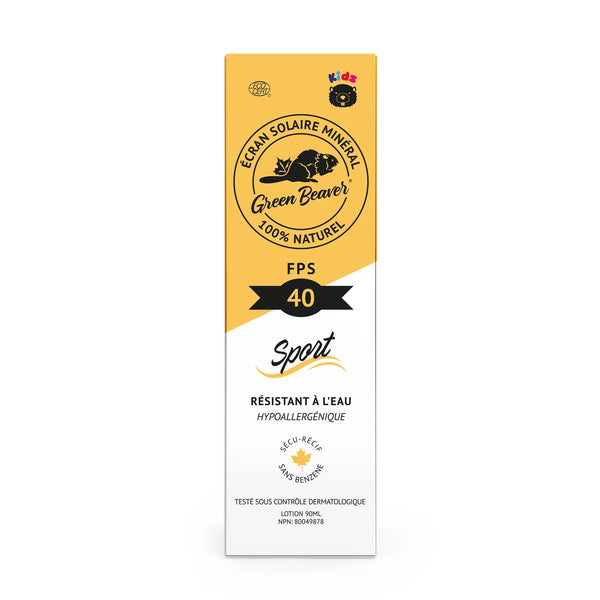 Green Beaver Natural Mineral Sunscreen Lotion 🇨🇦