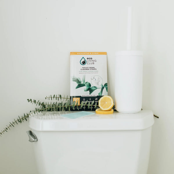 Eco Living Club Toilet Bowl Cleaner Strips - Bulk Pack (750+ Cleans)