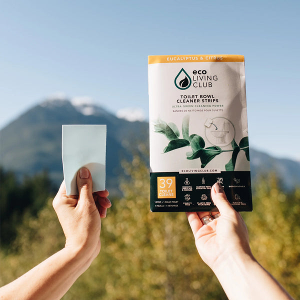 Eco Living Club Toilet Bowl Cleaner Strips - 39+ Cleans