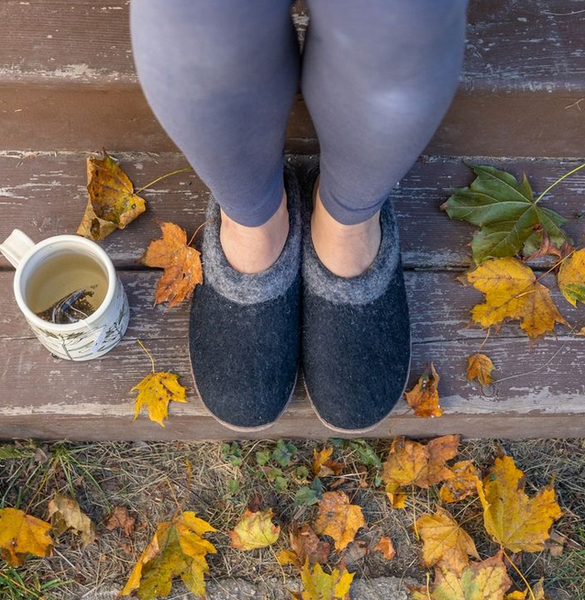 Ambler Wool Slippers - Slocan