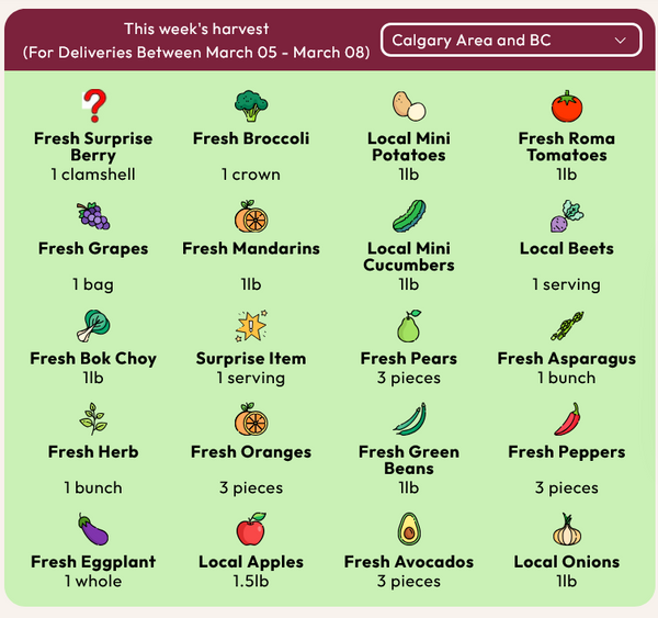 Odd Bunch Produce Delivery 4-Week Trial 🇨🇦