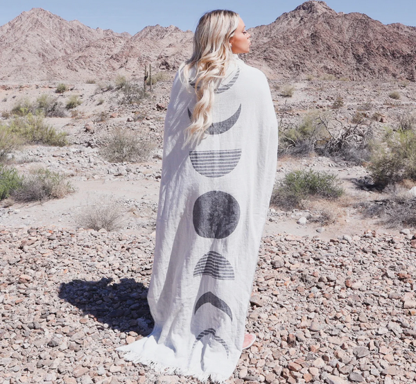 Tofino Towel Co. - The Moon Phase Beach Towel
