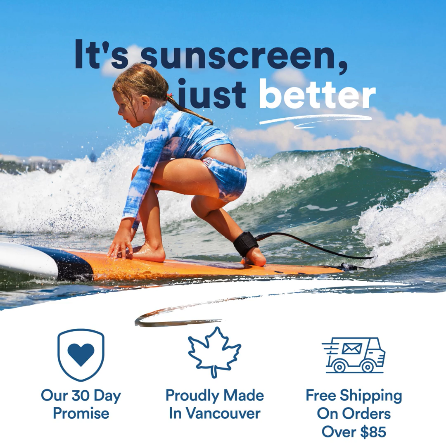 Kinesys SPF 30 Mango Scented Spray Sunscreen (3-Pack)  🇨🇦