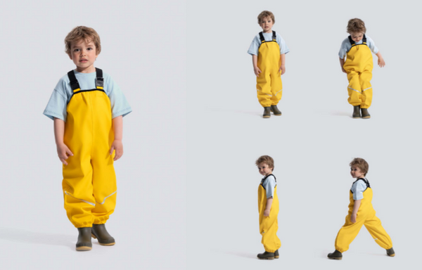 Kombi Torrential/Spill Waterproof Rain Set - Children 2-6 🇨🇦