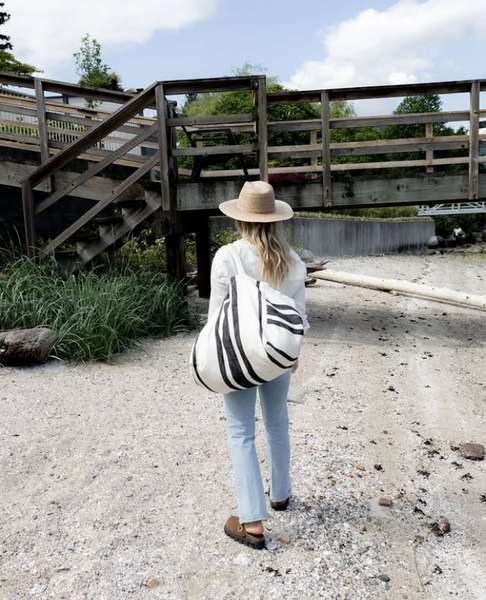 Tofino Towel - The Rey Oversized Stonewashed Tote Bag  🇨🇦