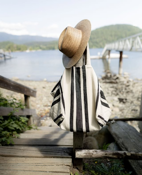 Tofino Towel - The Rey Oversized Stonewashed Tote Bag  🇨🇦
