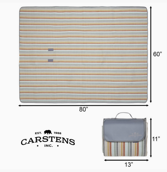 Carstens X-Large Waterproof and Sandproof Picnic Blanket