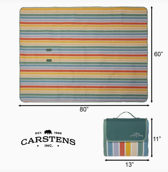 Carstens X-Large Waterproof and Sandproof Picnic Blanket