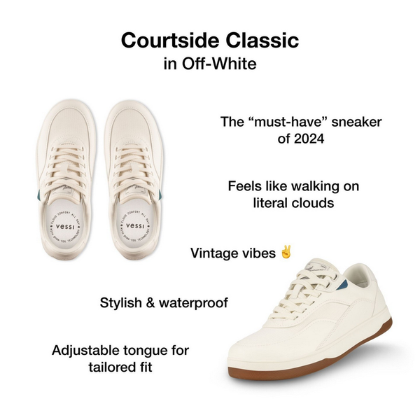 Vessi Women's Courtside Classic Sneaker 🇨🇦