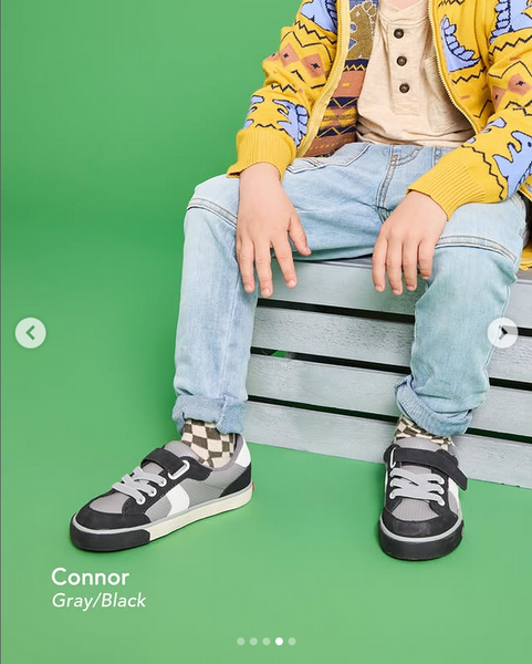 See Kai Run Leather Connor Sneakers