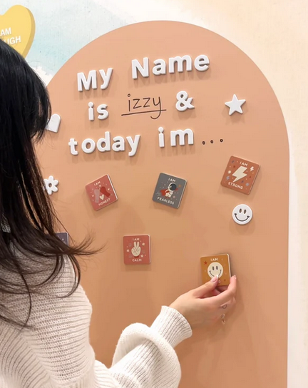 Magic Playwall Soft Foam Affirmations Magnets - 24pc Set 🇨🇦