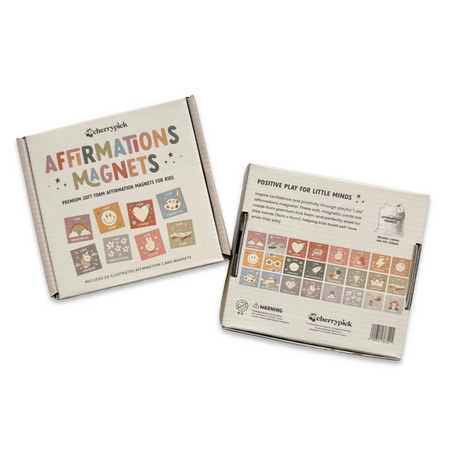 Magic Playwall Soft Foam Affirmations Magnets - 24pc Set 🇨🇦