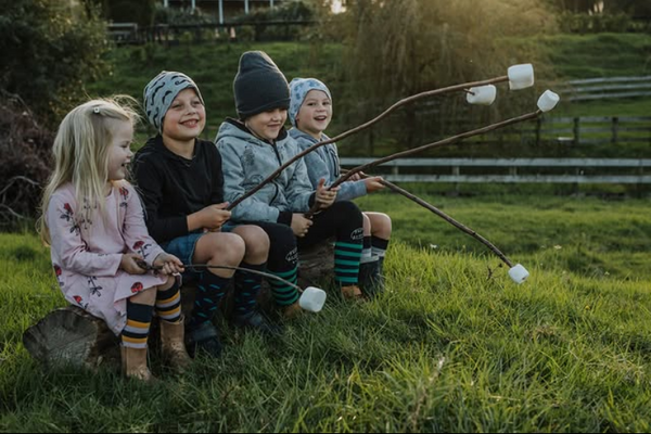Lamington Merino Wool Knee-High Socks - Child