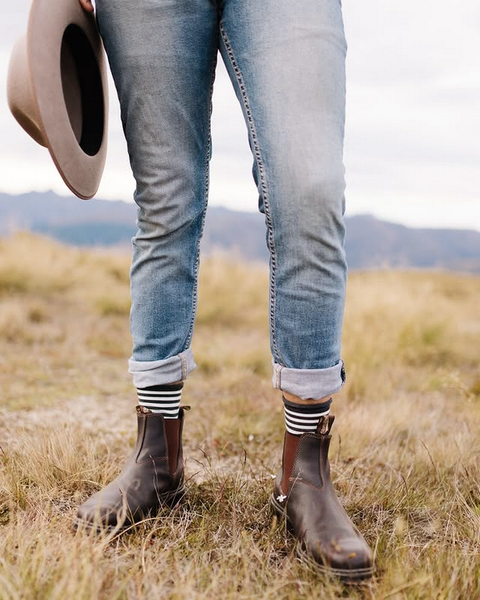 Lamington Merino Wool Crew Socks - Women