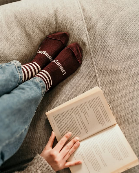 Lamington Merino Wool Crew Socks - Women