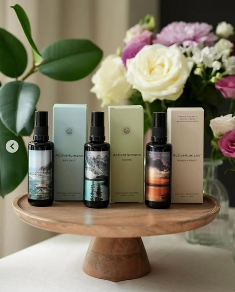Active Humans Natural Aerosol-Free Deodorant Spray 🇨🇦