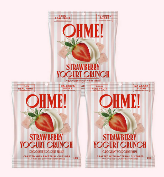 OHME Freeze Dried Fruit Snack Size - Carton of 8 🇨🇦
