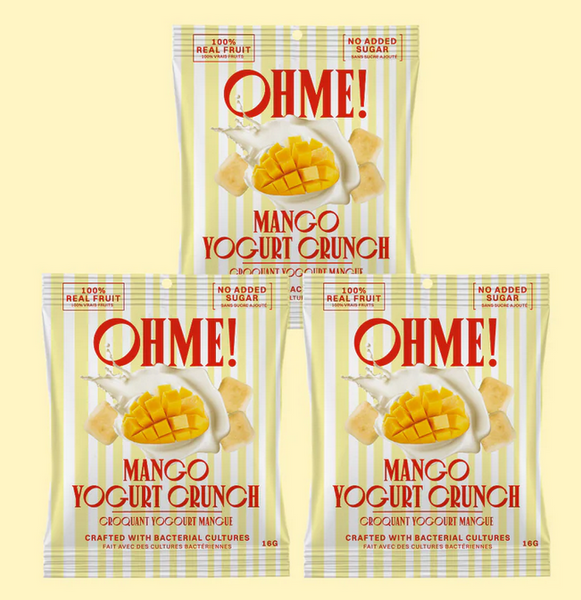 OHME Freeze Dried Fruit Snack Size - Carton of 8 🇨🇦