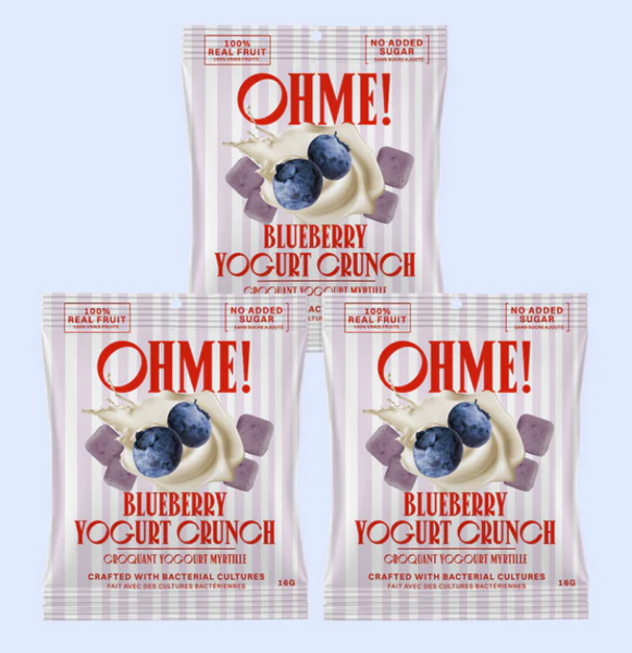 OHME Freeze Dried Fruit Snack Size - Carton of 8 🇨🇦