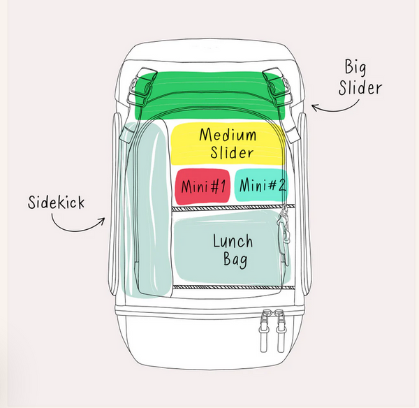 No Reception Club - The Sliders Packing Organizers - Set of 4 🇨🇦
