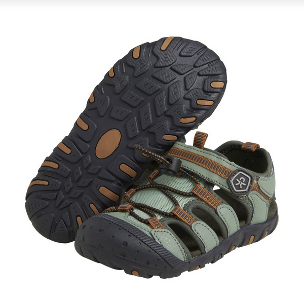 Color Kids Trekking Sandals with Toe Cap