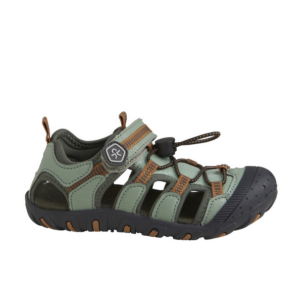 Color Kids Trekking Sandals with Toe Cap