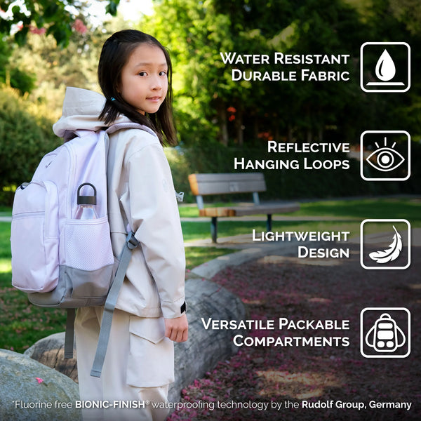 Jan & Jul Youth Water Resistant Backpacks - 17L 🇨🇦