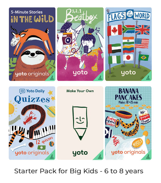Yoto Starter Card 6-Packs