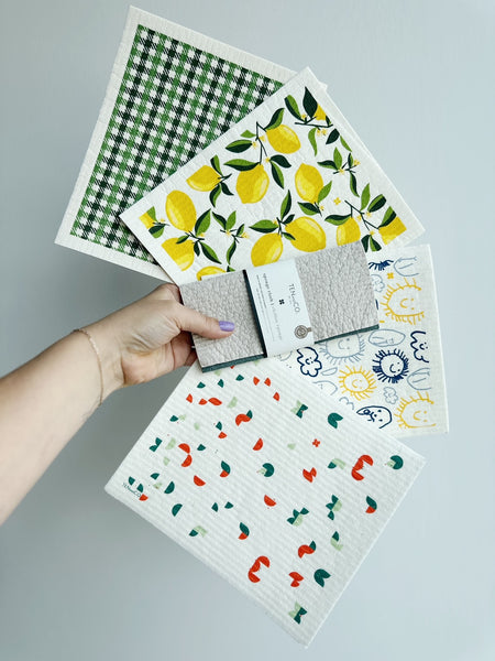 Ten and Co. Swedish Sponge Cloths - 6-Pack