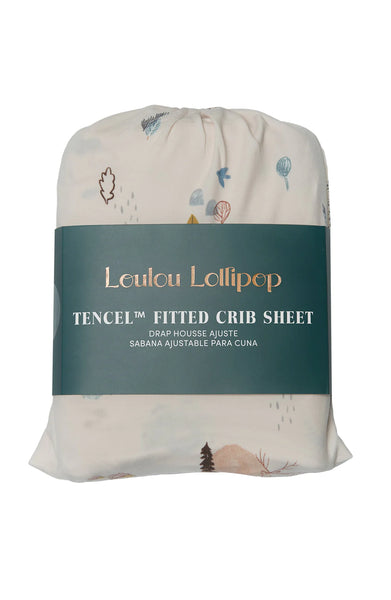 Loulou Lollipop Tencel Crib Sheet