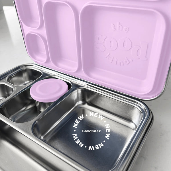 The Good Kiind - The Explorer 2.0 Leak-Resistant Stainless Steel and Silicone Bento Box