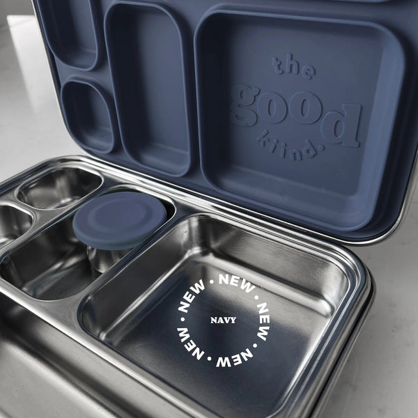 The Good Kiind - The Explorer 2.0 Leak-Resistant Stainless Steel and Silicone Bento Box