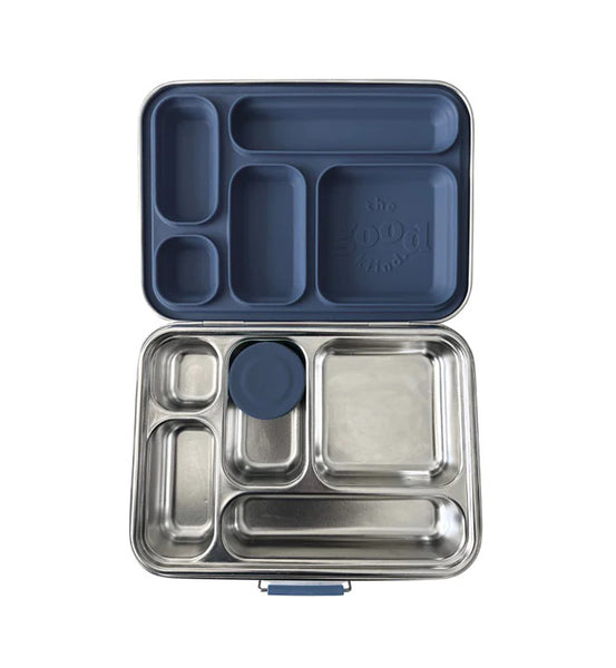 The Good Kiind - The Explorer 2.0 Leak-Resistant Stainless Steel and Silicone Bento Box