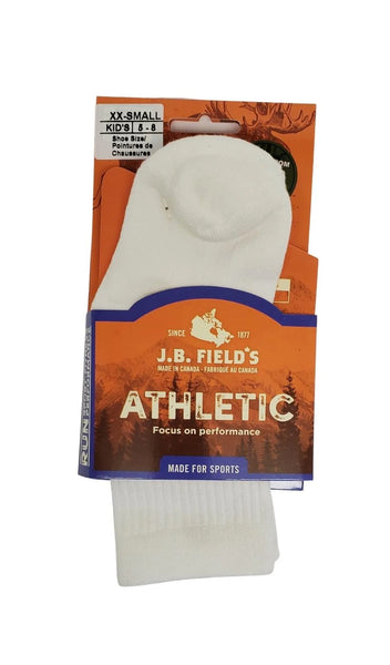 J.B. Fields Premium Athletic Bamboo Sport Crew Socks - 3-Pack