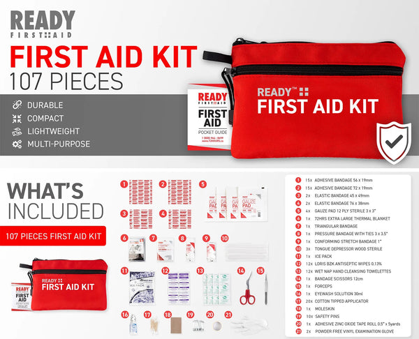 Ready First Aid - Compact First Aid Kit 🇨🇦