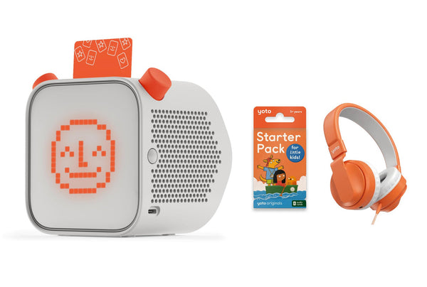 Yoto Player + Starter Card Pack + Headphones