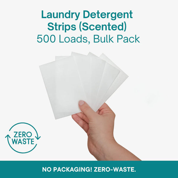 Eco Living Club Laundry Detergent Strips - Bulk Pack 500 Loads 🇨🇦