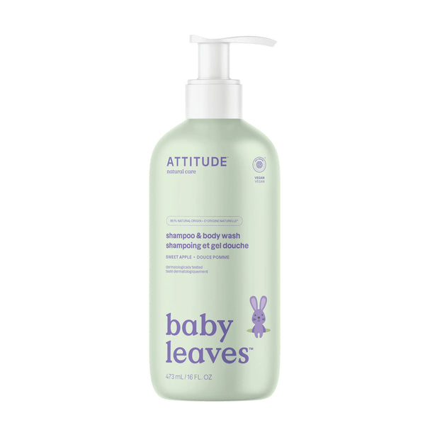 ATTITUDE 2-in-1 Baby Shampoo and Body Wash 🇨🇦