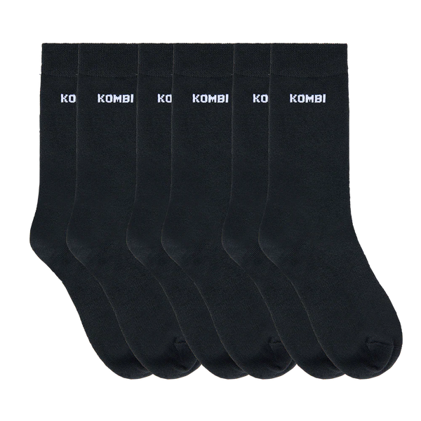 Kombi 3-Pack Merino Wool Blend Crew Socks - Junior & Adult 🇨🇦