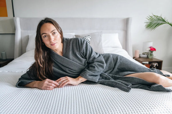 Tofino Towel - The Breeze Luxe Waffle Turkish Cotton Bed Cover  🇨🇦