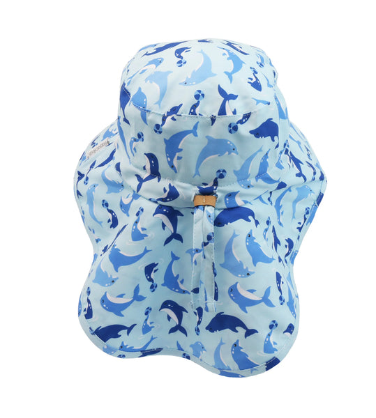 Flapjack Kids Sun Hat with Neck Cape